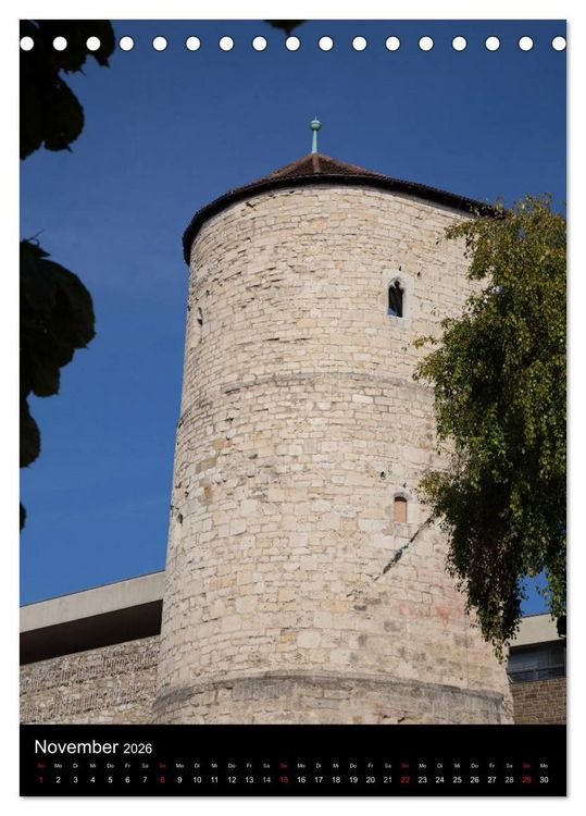 Produktbild: Roter Faden Hannover (Tischkalender 2026 DIN A5 hoch), CALVENDO Monatskalender