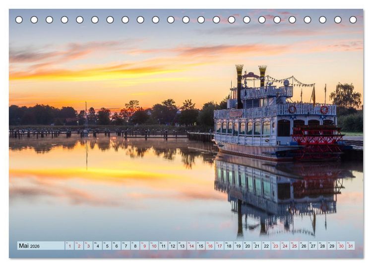 Produktbild: Fischland-Dar&szlig;-Zingst 2026 Impressionen einer Halbinsel (Tischkalender 2026 DIN A5 quer), CALVENDO Monatskalender