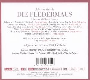 Produktbild: Die Fledermaus (Strau&szlig;,Johann (Sohn))