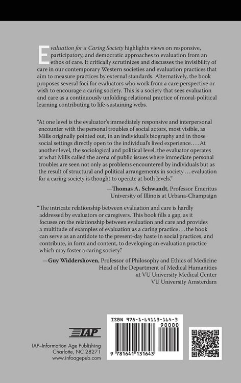 Produktbild: Evaluation for a Caring Society (hc)