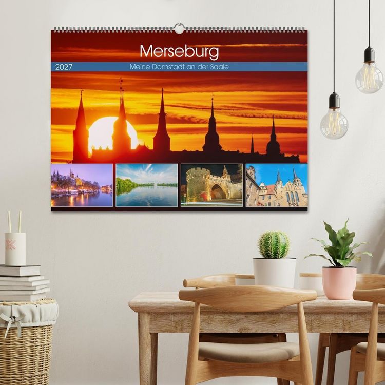Produktbild: Merseburg - Meine Domstadt an der Saale (Wandkalender 2027 DIN A2 quer), CALVENDO Monatskalender