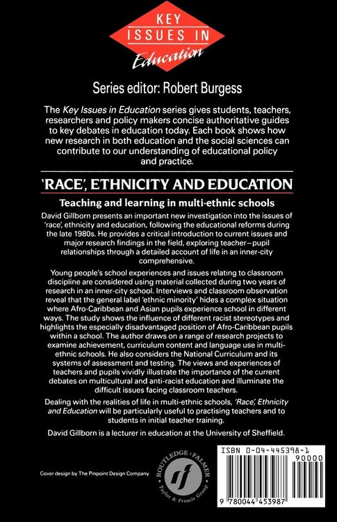 Produktbild: Race, Ethnicity and Education