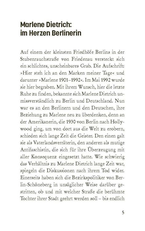 Produktbild: Marlene Dietrich in Berlin