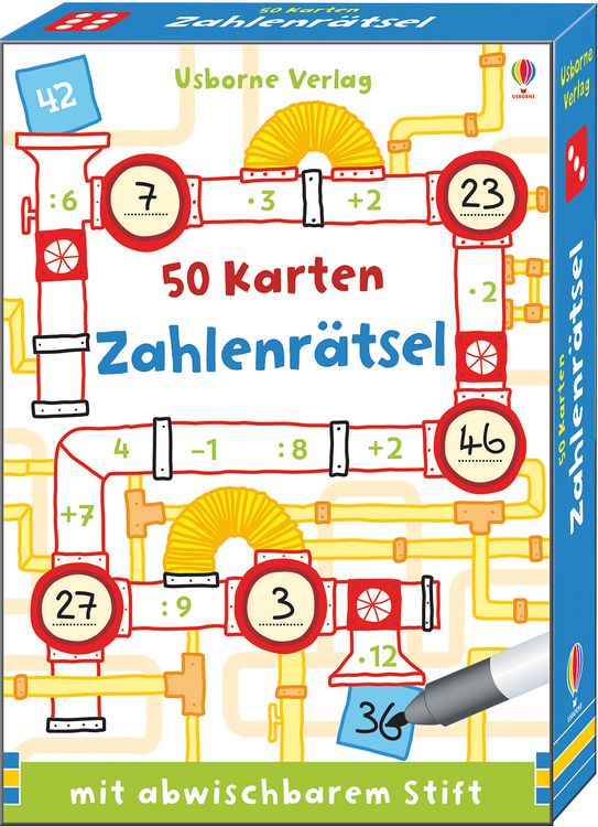 Produktbild: 50 Karten: Zahlenr&auml;tsel