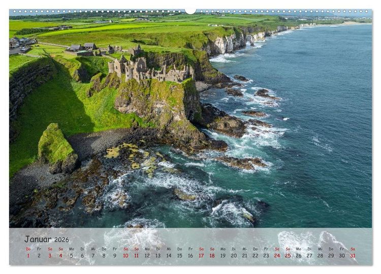 Produktbild: Irland - eine wundersch&ouml;ne Insel (hochwertiger Premium Wandkalender 2026 DIN A2 quer), Kunstdruck in Hochglanz