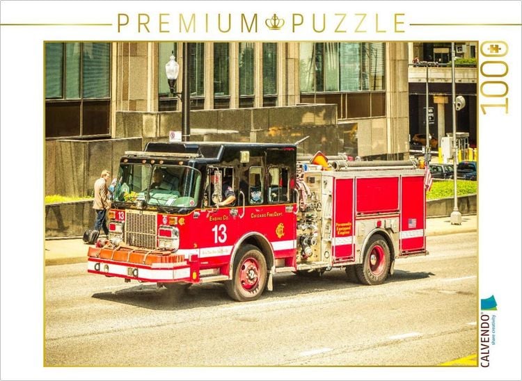Produktbild: CALVENDO Puzzle Ein Motiv aus dem Kalender Chicago Impressionen | 1000 Teile Lege-Gr&ouml;&szlig;e 64x48cm Foto-Puzzle f&uuml;r gl&uuml;ckliche Stunden