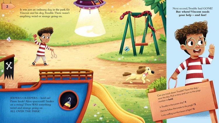 Produktbild: Pick a Story: A Pirate Alien Jungle Adventure
