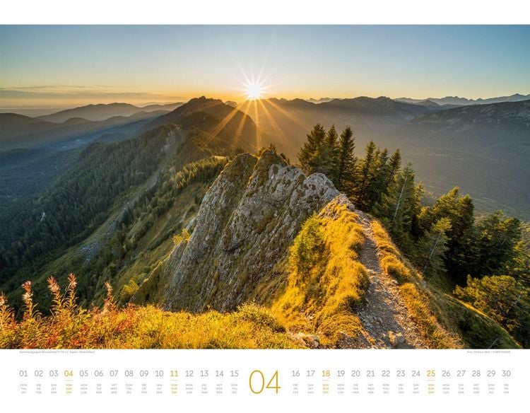 Produktbild: Naturparadies Alpen Kalender 2027