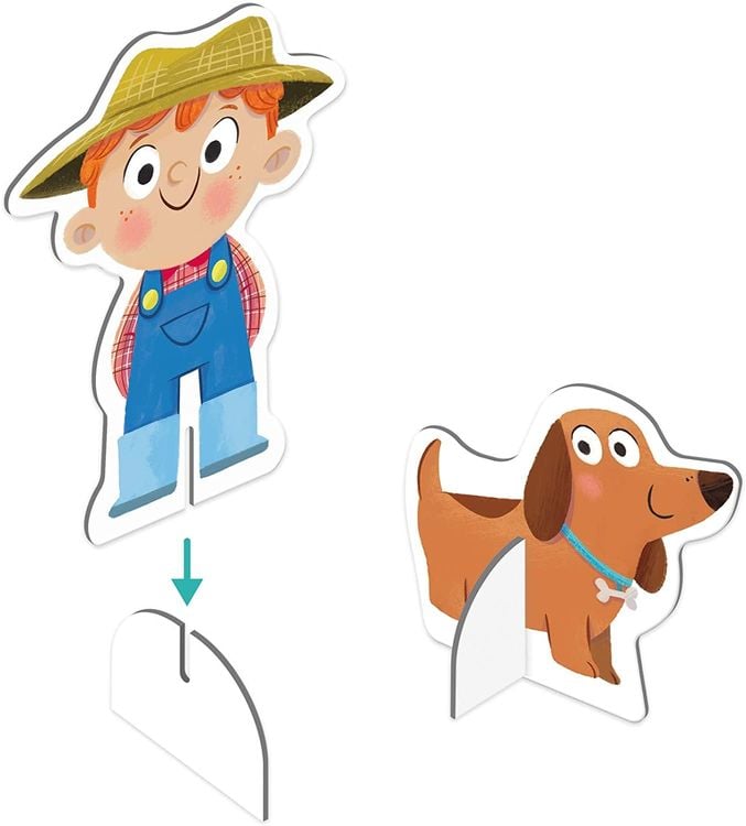 Produktbild: Goula - XXL-Puzzle Bauernhof