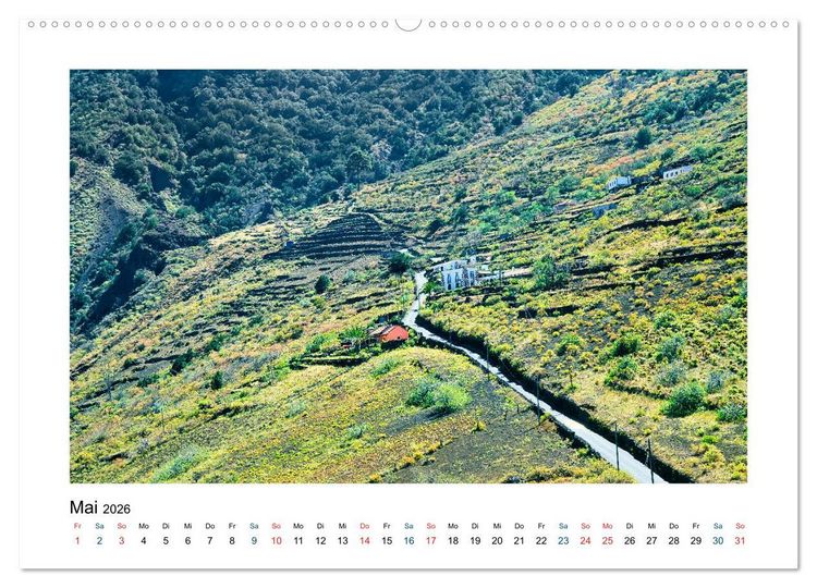 Produktbild: El Hierro - Insel mit allen Sinnen (Wandkalender 2026 DIN A2 quer), CALVENDO Monatskalender