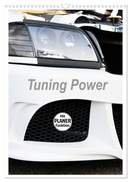 Produktbild: Tuning Power Planer (Wandkalender 2026 DIN A3 hoch), CALVENDO Monatskalender