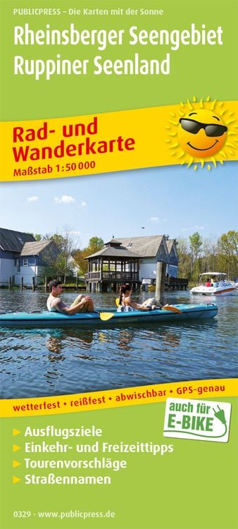 Bild vom Artikel Rheinsberger Seengebiet - Ruppiner Land 1:50 000 vom Autor 