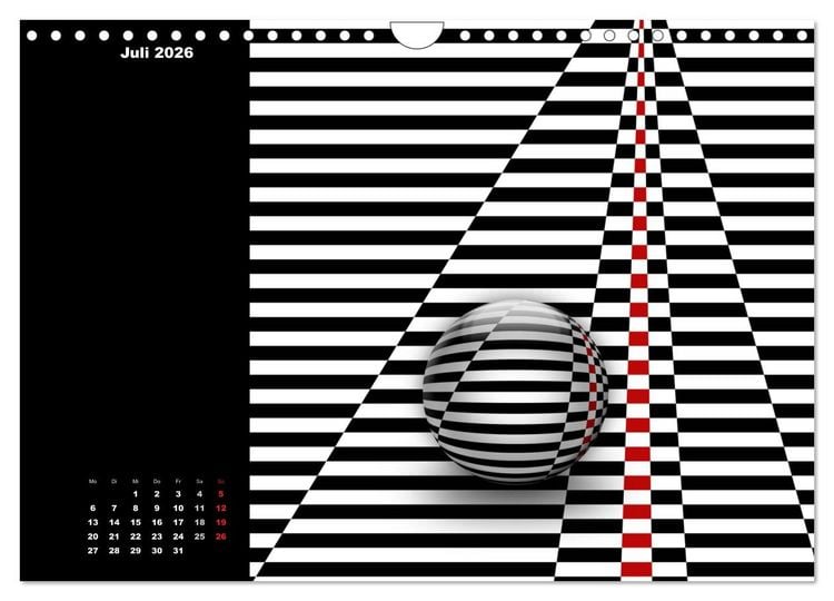 Produktbild: Eine runde Sache (Wandkalender 2026 DIN A4 quer), CALVENDO Monatskalender