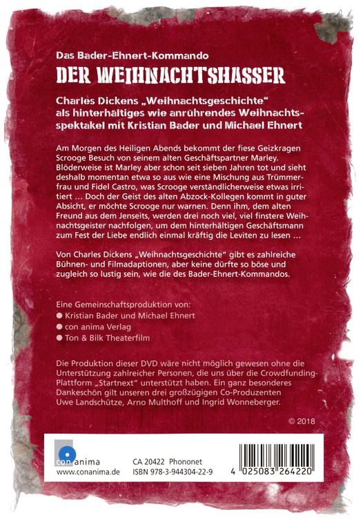 Produktbild: Das Bader-Ehnert-Kommando in: Der Weihnachtshasser