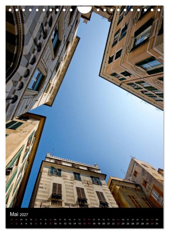 Produktbild: Genua - la superba (Wandkalender 2027 DIN A4 hoch), CALVENDO Monatskalender