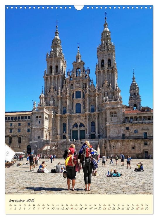 Produktbild: Buen Camino - Auf dem Jakobsweg - Camino Franc&eacute;s (Wandkalender 2026 DIN A3 hoch), CALVENDO Monatskalender