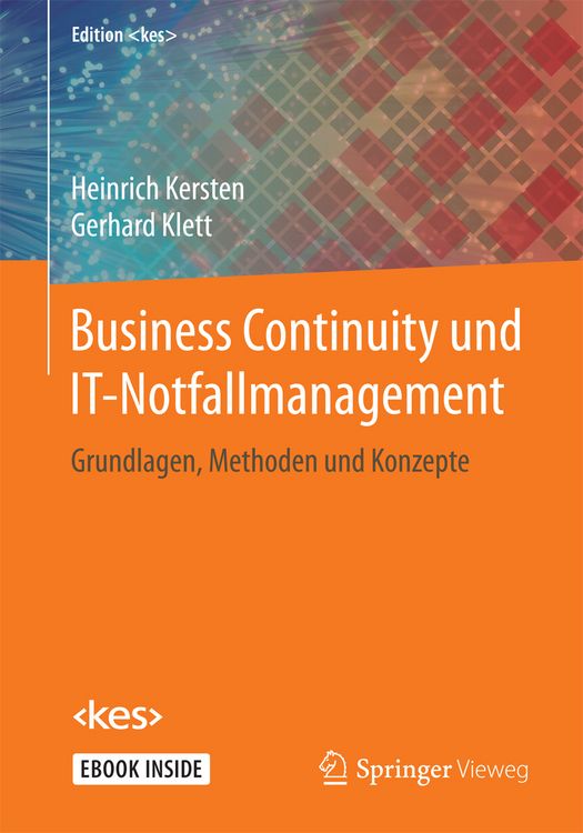 Produktbild: Business Continuity und IT-Notfallmanagement