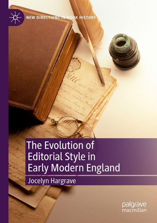 Produktbild: The Evolution of Editorial Style in Early Modern England