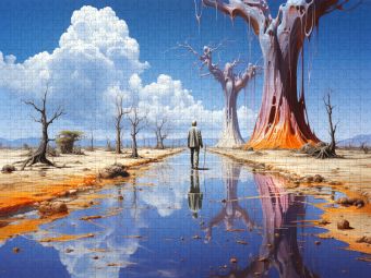 Produktbild: CALVENDO Puzzle Der alte Mann | 2000 Teile Lege-Gr&ouml;&szlig;e 90x67cm Foto-Puzzle f&uuml;r gl&uuml;ckliche Stunden