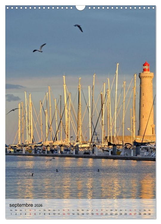 Produktbild: La mouette (Calendrier mural 2026 DIN A3 horizontal), CALVENDO calendrier mensuel