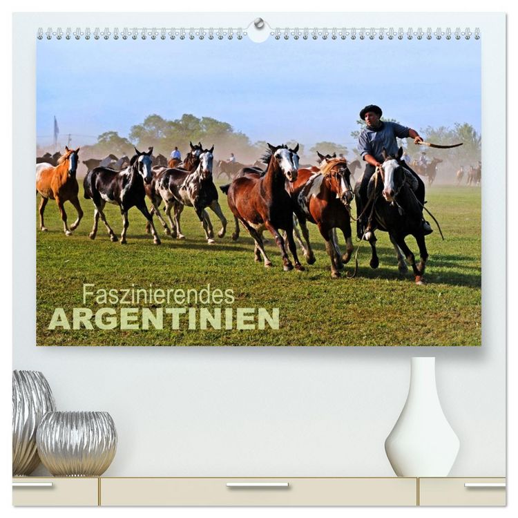 Produktbild: Faszinierendes Argentinien (hochwertiger Premium Wandkalender 2026 DIN A2 quer), Kunstdruck in Hochglanz
