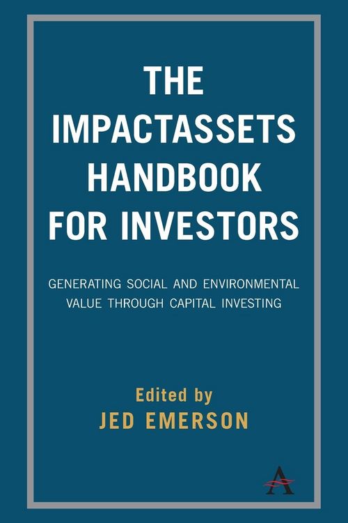 Produktbild: The ImpactAssets Handbook for Investors