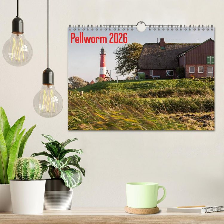 Produktbild: Pellworm 2026 (Wandkalender 2026 DIN A4 quer), CALVENDO Monatskalender