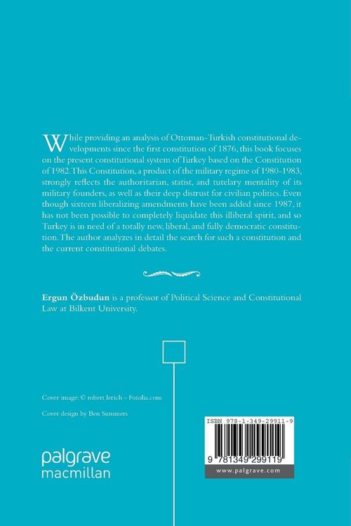 Produktbild: The Constitutional System of Turkey
