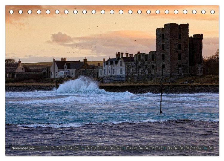 Produktbild: Abenteuer Schottland (Tischkalender 2026 DIN A5 quer), CALVENDO Monatskalender
