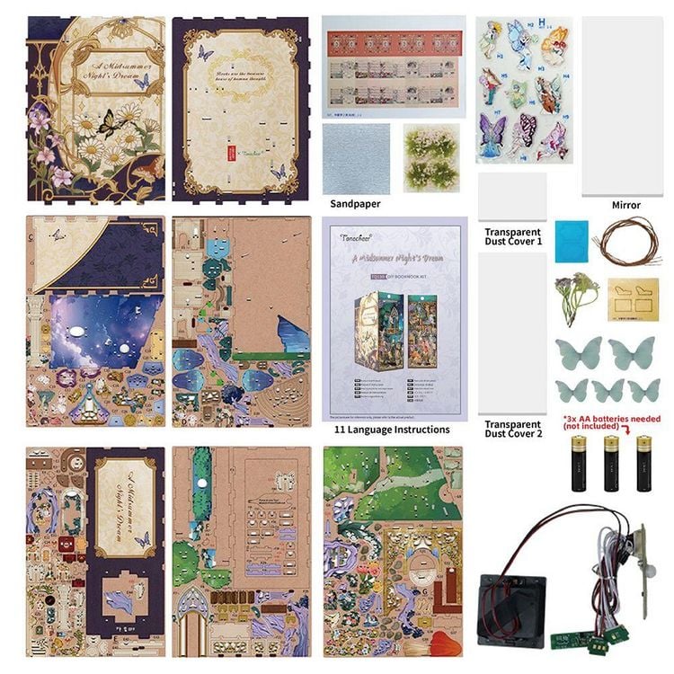 Produktbild: Book Nook DIY B&uuml;cherecke Midsummer Night