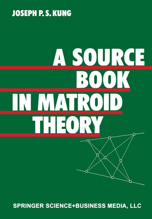 Produktbild: A Source Book in Matroid Theory