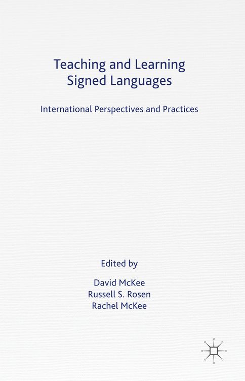 Produktbild: Teaching and Learning Signed Languages