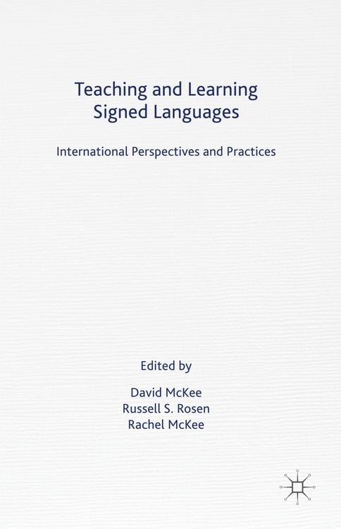 Produktbild: Teaching and Learning Signed Languages