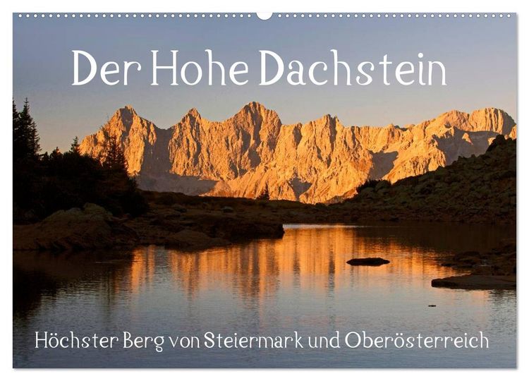 Produktbild: Der Hohe Dachstein (Wandkalender 2026 DIN A2 quer), CALVENDO Monatskalender