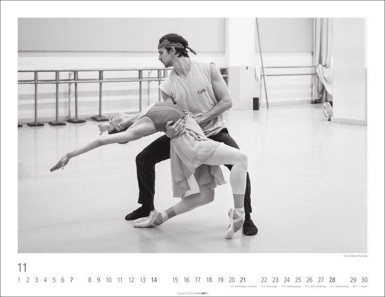 Produktbild: Ballettsaal - Stuttgarter Ballett Kalender 2027 - Stuttgarter Ballett