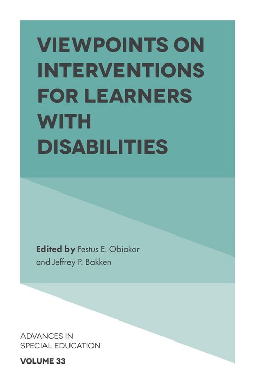 Produktbild: Viewpoints on Interventions for Learners with Disabilities