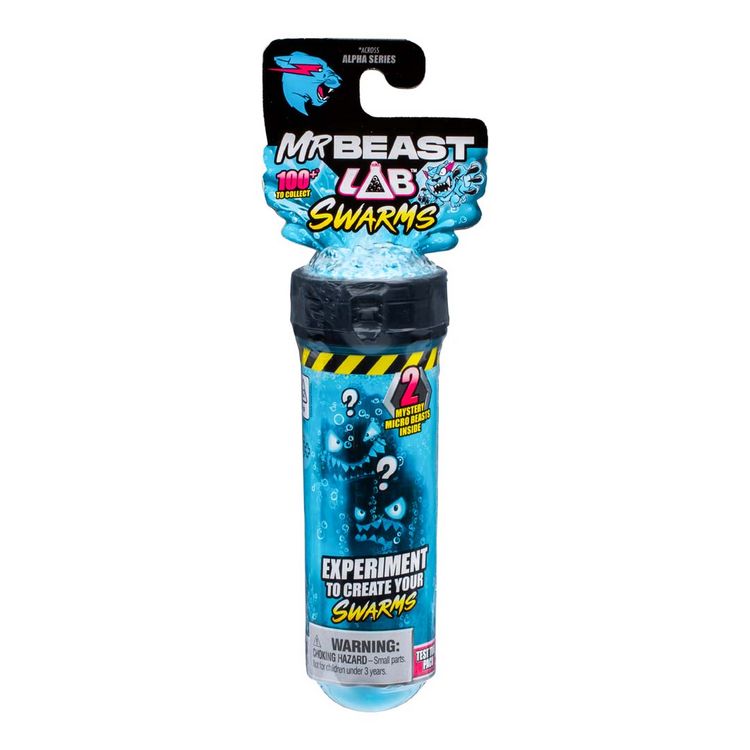 Produktbild: MrBeast Lab Swarms Figuren 2er Blind Pack (im Thekendisplay) - Inhalt: 12 St&uuml;ck