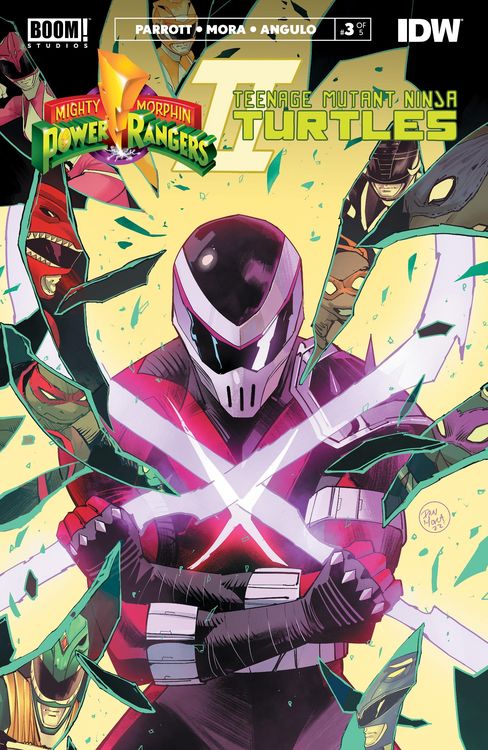 Produktbild: Mighty Morphin Power Rangers/ Teenage Mutant Ninja Turtles II #3