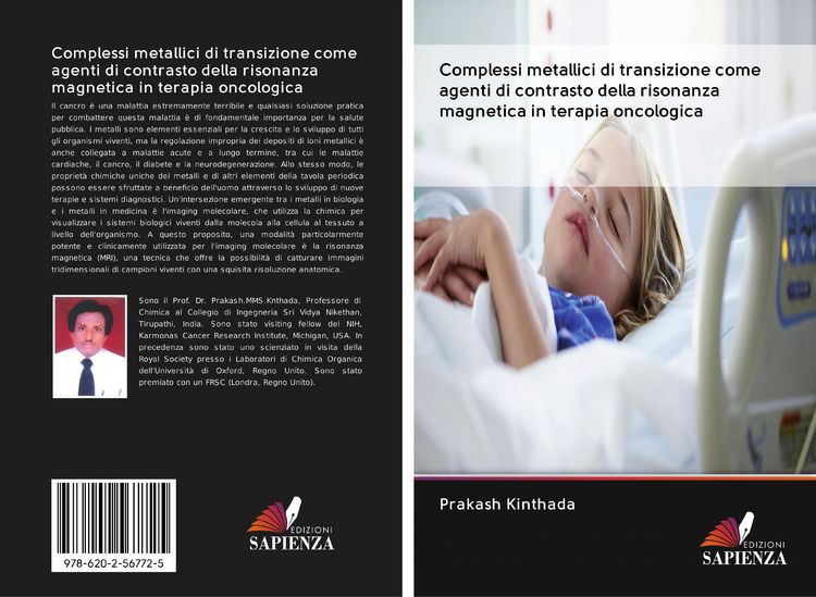 Produktbild: Complessi metallici di transizione come agenti di contrasto della risonanza magnetica in terapia oncologica