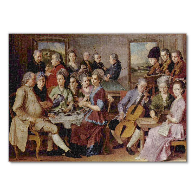 Produktbild: Lais Puzzle Januarius Zick - Die Familie Remy 1000 Teile