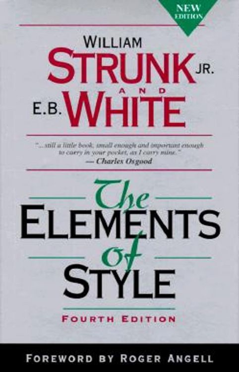 Produktbild: Elements of Style, Fourth Edition