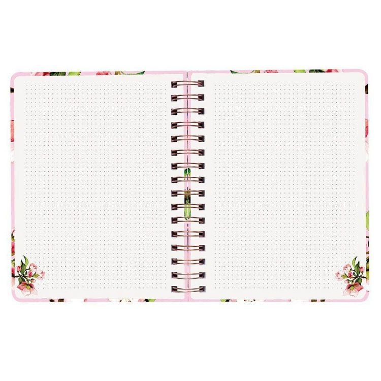 Produktbild: Ringbuch Hardcover Kirschbl&uuml;te rosa