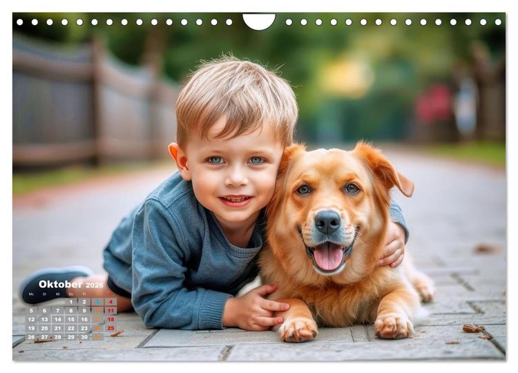Produktbild: Beste Freunde f&uuml;rs Leben (Wandkalender 2026 DIN A4 quer), CALVENDO Monatskalender