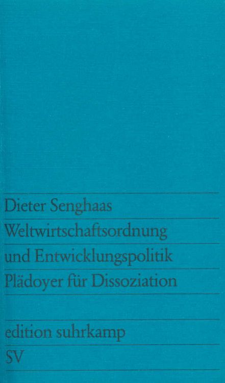 Produktbild: Weltwirtschaftsordnung und Entwicklungspolitik