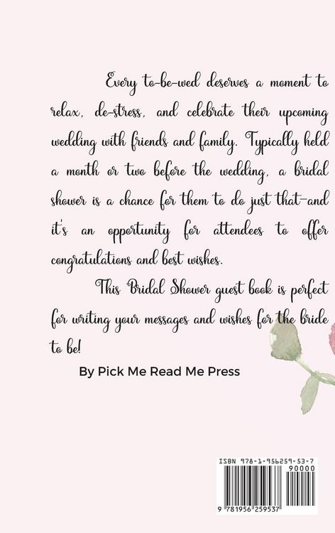 Produktbild: From Miss to Mrs - bridal shower guest book for advice and well wishes with gift log and memory pages