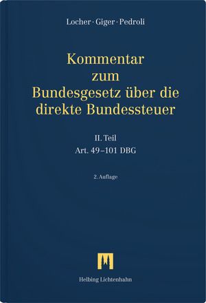Produktbild: Kommentar zum Bundesgesetz &uuml;ber die direkte Bundessteuer