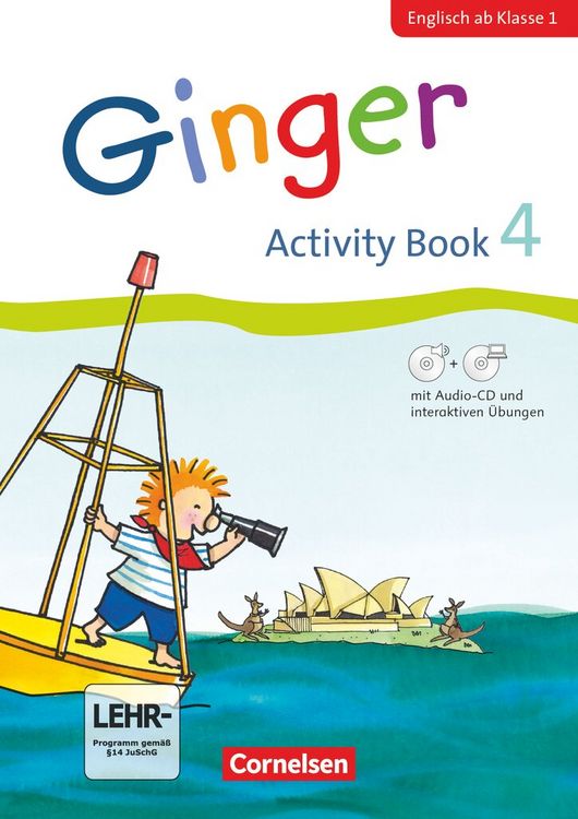 Produktbild: Ginger - Lehr- und Lernmaterial f&uuml;r den fr&uuml;h beginnenden Englischunterricht - Early Start Edition - Ausgabe 2016 - 4. Schuljahr