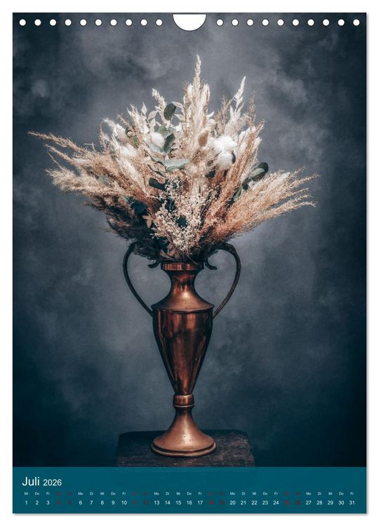 Produktbild: Trockenblumen Bouquet (Wandkalender 2026 DIN A4 hoch), CALVENDO Monatskalender