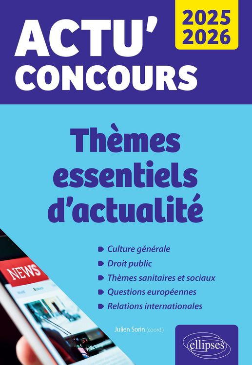 Produktbild: Th&egrave;mes essentiels d'actualit&eacute;