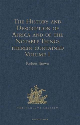 Produktbild: History and Description of Africa and of the Notable Things therein contained